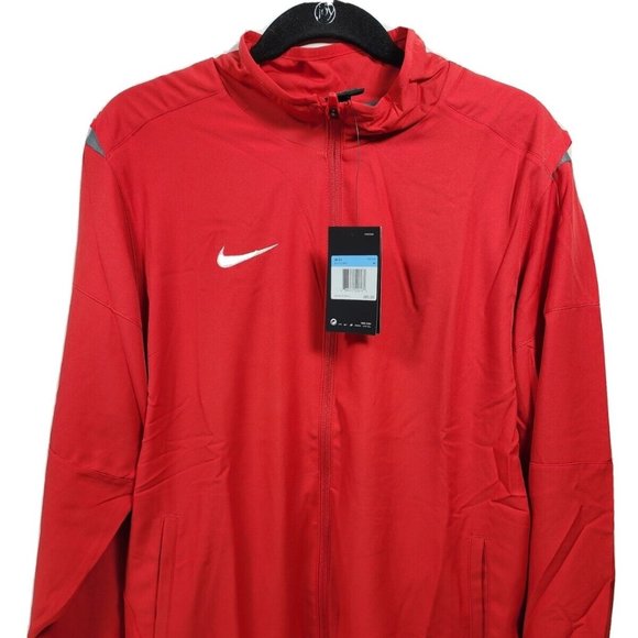 Nike Other - Nike Dri-Fit Dry Full-Zip Red Jacket 897025-657 Men’s Size Medium NWT